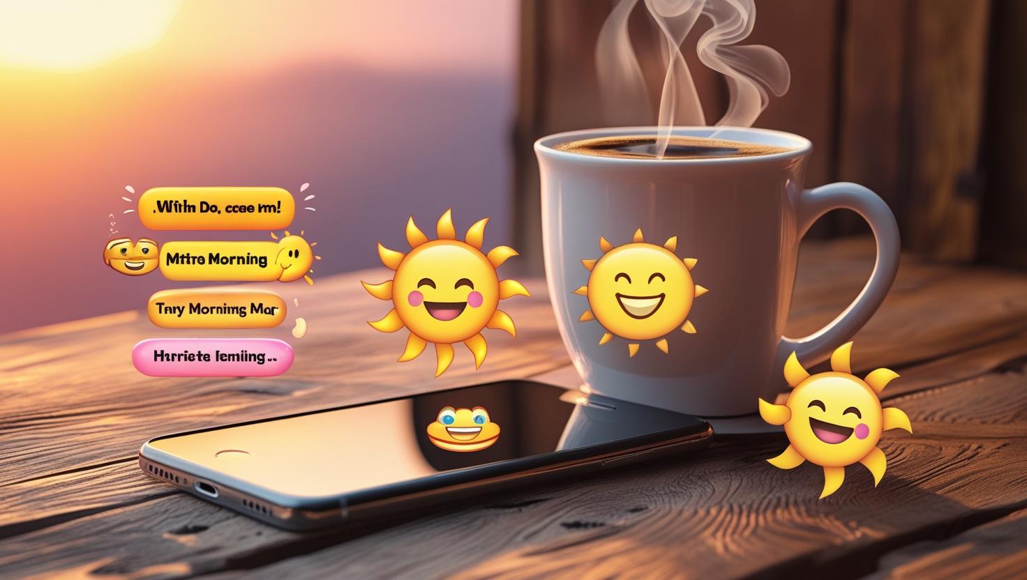 100+ Good Morning Messages with Emojis to Brighten Anyone’s Day
